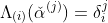 \Lambda_{(i)}(\check{\alpha}^{(j)})=\delta_i^j