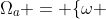 \Omega_a = \{\omega ~:~ X(\omega)=a\}
