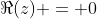 \Re(z) = 0