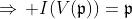 \Rightarrow\, I(V(\mathfrak{p}))=\mathfrak{p}