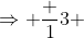 \Rightarrow \frac 13 ~du = dx
