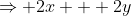 \Rightarrow 2x + 2y~y' + y + x~y' = 0