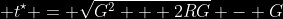 png.latex?%5Cbg_black%20t^{%5Cstar}%20=%20%5Csqrt{G^2%20+%202RG}%20-%20G