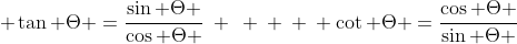 Quotient Identities