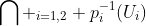 \bigcap _{i=1,2} p_{i}^{-1}(U_{i})