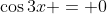 \cos3x = 0