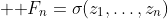 \displaystyle \mathcal F_n=\sigma(z_1,\dots,z_n)