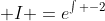 \displaystyle I =e^{\int -2~dt} 