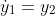 \dot{y}_{1}=y_{2}