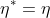 \eta^*=\eta