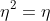 \eta^2=\eta
