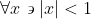 \forall{x}\backepsilon|x|<1~\frac{1}{1+x^2}=\sum_{  n=0}^{\infty}(-1)^nx^{2n}