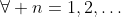 x_n>0\;\forall n=1,2,\ldots