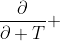 \frac{\partial}{\partial T} ~\mathcal{F}(t)=0