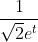 \frac{1}{\sqrt{2}e^t}~sec^2(a)~da=dt