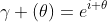 \gamma (\theta)=e^{i \theta}