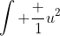 \int \frac 1{u^2}~du = \int u^{-2}~du