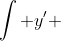 \int y' ~dx = \int \frac{\ln{(x^2)}}{2x} ~dx