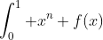 \int_0^1 x^n f(x)~dx = \int_0^1 x^n g(x)~dx