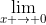 \lim_{x \to 0}~\frac{-1}{4+2x}~=~\frac{-1}{4}