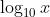 \log_{10}x~=~-\frac{1}{2} \cdot y~