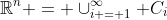 \mathbb{R}^n = \cup_{i = 1}^{\infty} C_i