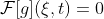 \mathcal{F}[g](\xi,t)=0
