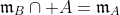 \mathfrak{m}_B\cap A=\mathfrak{m}_A