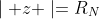 \mid z \mid=R_N