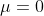\mu=0~\&~\sigma=1