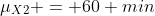 \mu_X_2 = 60 min
