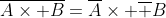 \overline{A\times B}=\overline{A}\times \overline B