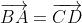 \overrightarrow{BA}=\overrightarrow{CD}