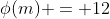 \phi(m) = 12