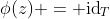 \phi(z) = \text{id}_T