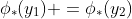 \phi_*(y_1) =\phi_*(y_2)
