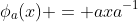 \phi_a(x) = axa^{-1}