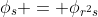 \phi_s = \phi_{r^2s}