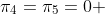 \pi_{4}=\pi_{5}=0 