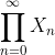 \prod_{n=0}^{\infty}X_n