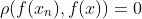\rho(f(x_n),f(x))=0