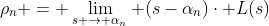 \rho_{n} = \lim_{s \rightarrow \alpha_{n}} (s-\alpha_{n})\cdot L(s)