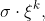 \sigma\cdot\xi^k,~k=0,1,\cdots 9