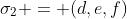 \sigma_2 = (d,e,f)