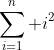 \sum_{i=1}^n i^2
