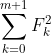 \sum_{k=0}^{m+1}F_k^2