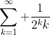\sum_{k=1}^\infty \frac{1}{2^kk}