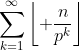 \sum_{k=1}^{\infty}\left\lfloor \frac{n}{p^{k}}\right\rfloor