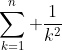 \sum_{k=1}^n \frac{1}{k^2}