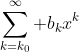 \sum_{k=k_0}^\infty b_kx^k